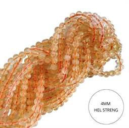 Citrin 4 mm, 1/1 streng