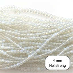 Opal quartz 4 mm - Hel streng
