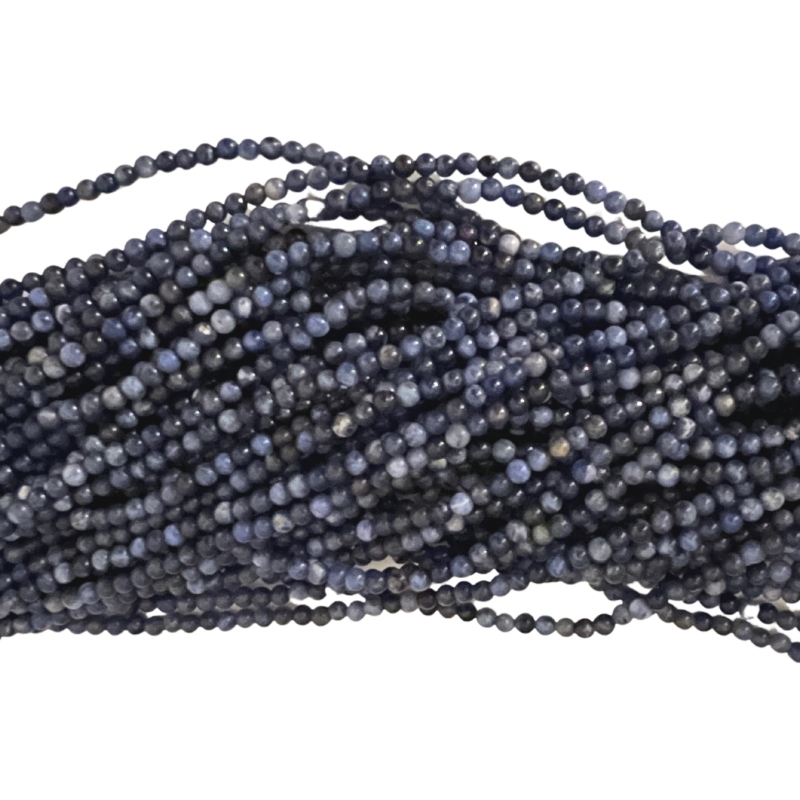 4 mm Sodalit - Hel streng