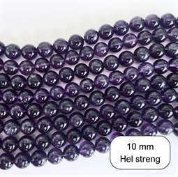 10 mm Ametyst perler