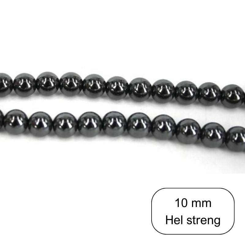 10 mm Hæmatit - Hel streng