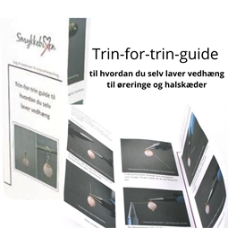 Trin-for-trin guide. Øreringe/vedhæng