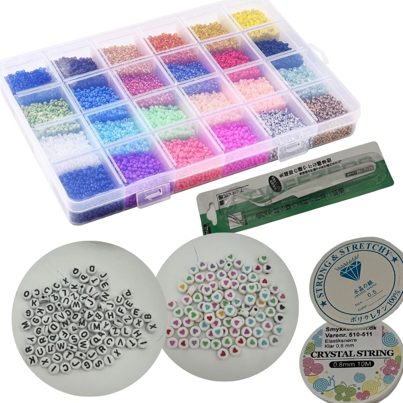 Seed beads perle sæt - 1