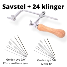 Smykke Savstel + 24 klinger