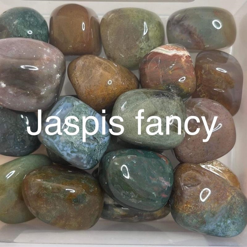 Stjernetegn og lykkesten - Spirituelle sten - Jaspis fancy