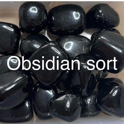Stjernetegn og lykkesten - Sort Obsidian - Spirituelle sten