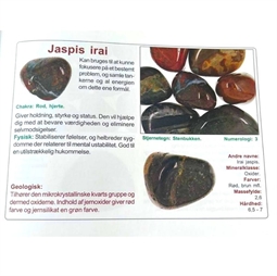 Info om Stjernetegn og lykkesten - Jaspis irai