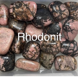 Stjernetegn og lykkesten - Rhodonit - Spirituelle sten