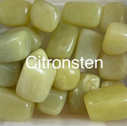 Stjernetegn og lykkesten - Citronsten - Spirituelle sten