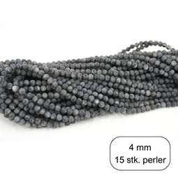 15 stk. 4 mm MAT Larvikit perler