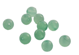 10 stk. 6 mm Grøn aventurin perler