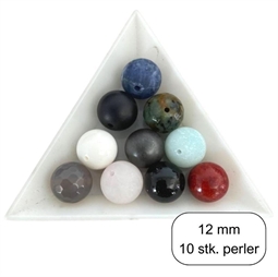 MIX 12 mm perler, 10 stk.