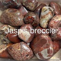 Stjernetegn og lykkesten - Spirituelle sten - Jaspis breccie