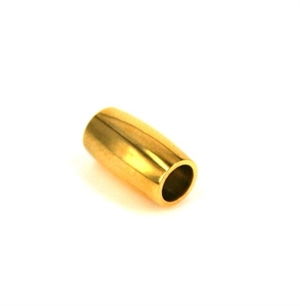 Guld farvet magnet stål-lås til 5 mm