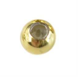 6 mm Låseperle / Perle med silikone