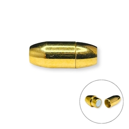Guldfarve, Rustfri stål Magnet lås til 2 mm