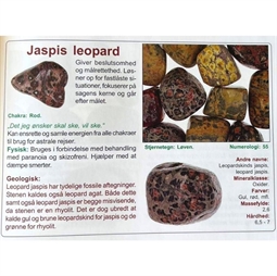 Info om Stjernetegn og lykkesten - Jaspis leopard