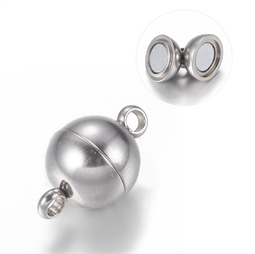 Magnetlås 8 mm, Rustfri stål