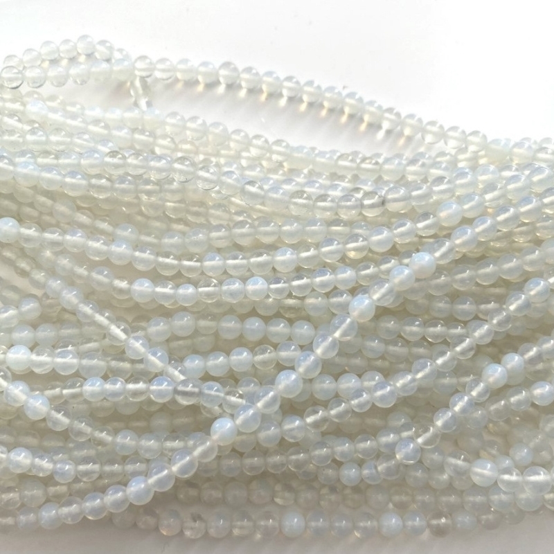 Opal quartz 4 mm, 1/1 streng