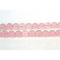 10 stk. 8 mm Rosakvarts perler