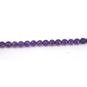 10 stk. 8 mm Ametyst facet perler