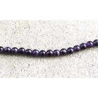 10 stk. 8 mm Ametyst perler