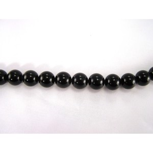 Sort onyx 10 mm 1/1 streng