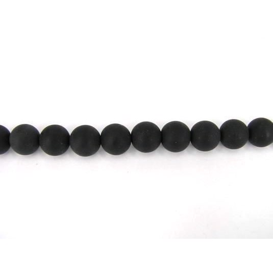Mat sort onyx 10 mm 1/1 streng