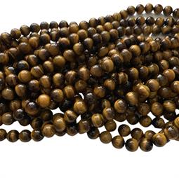 10 mm tigerøje perler