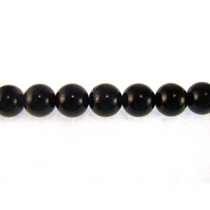 Sort onyx perler 8mm1/1 streng