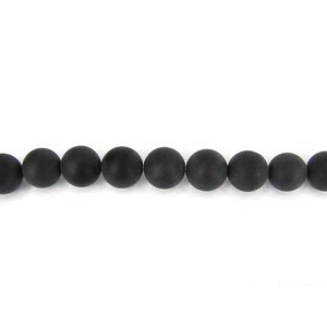 Mat sort onyx 12 mm 1/2 streng