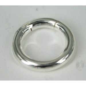 Ringlås 20 mm, Sterling sølv