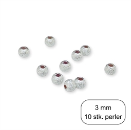 10 stk. Stardust perler 3 mm