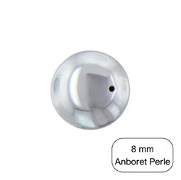 Anboret Sølvperle 8 mm