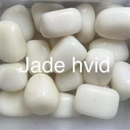 Stjernetegn og lykkesten - Spirituelle sten - Jade Hvid