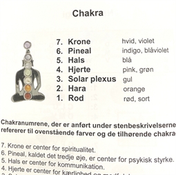 I bogen kan du også læse om chakra
