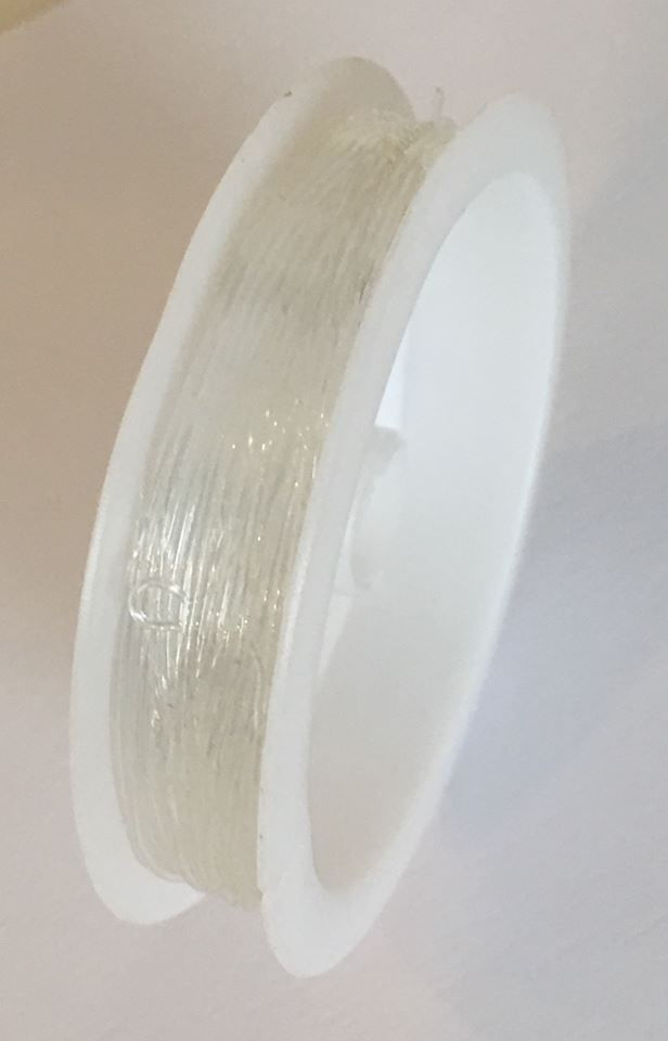 Udelukke Necessities Majroe Smykke elastiksnor 0,8 mm, 8 mtr. - materialer til lav selv smykker